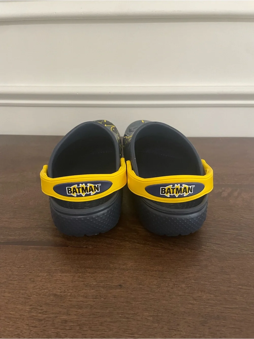 CROCS Kids Batman Clog - Navy and Yellow